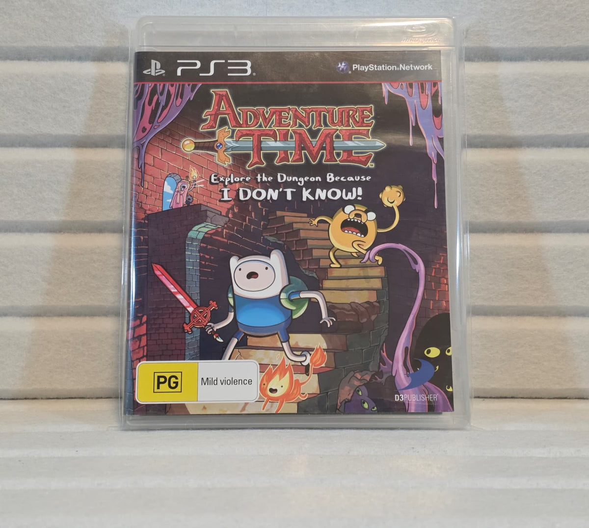 Adventure Time: Explore the Dungeon Because I Don't Know - PS3 *NM* (REGION FREE)