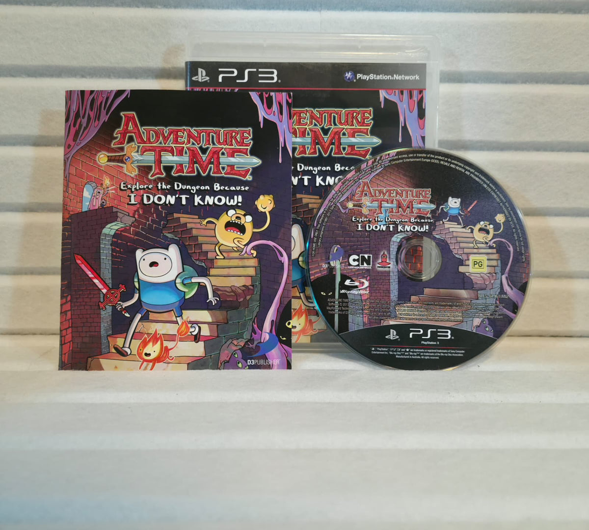 Adventure Time: Explore the Dungeon Because I Don't Know - PS3 *NM* (REGION FREE)