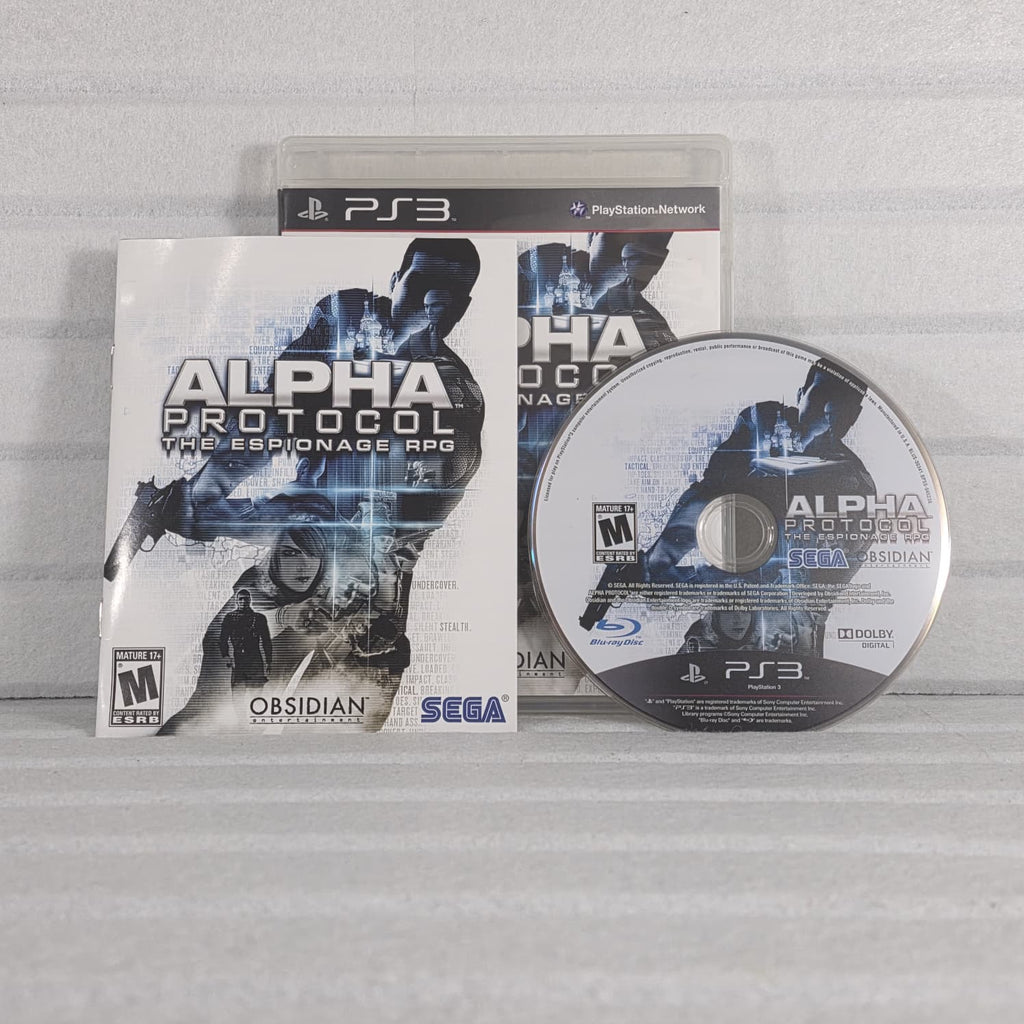 Alpha Protocol: The Espionage RPG - PS3 *NM* (REGION FREE)