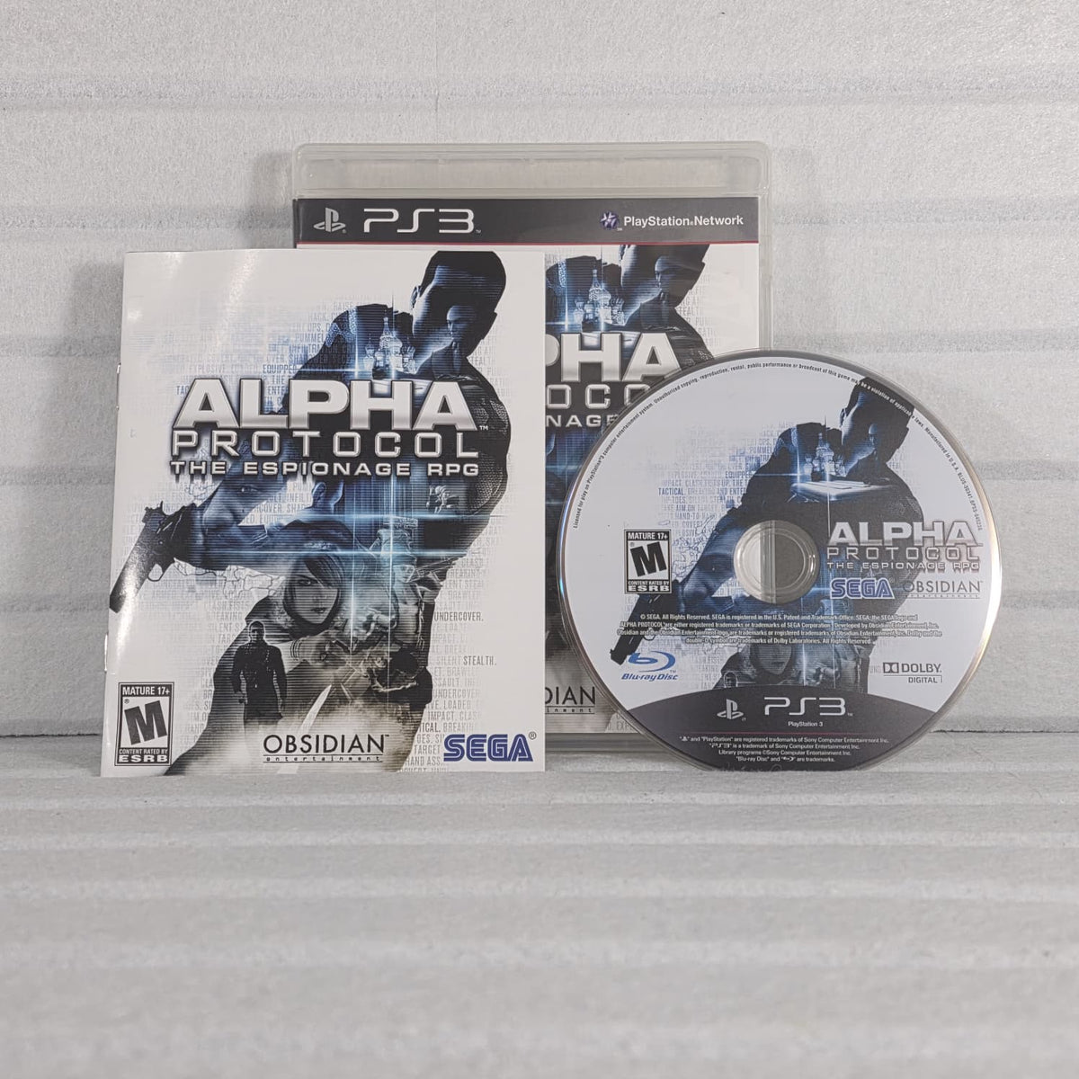 Alpha Protocol: The Espionage RPG - PS3 *NM* (REGION FREE)