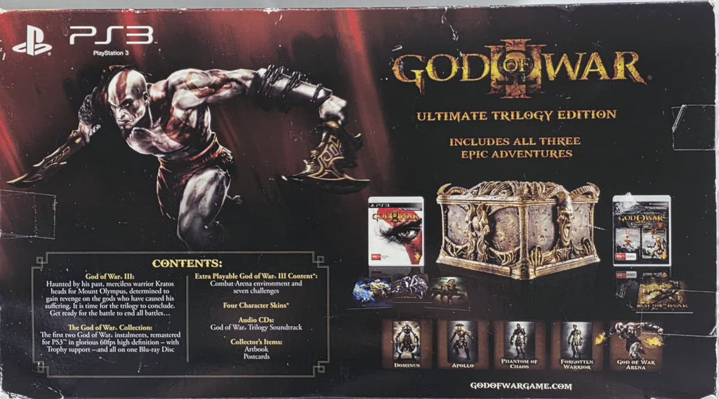 God Of War Ultimate Trilogy Edition *NM* (RF)