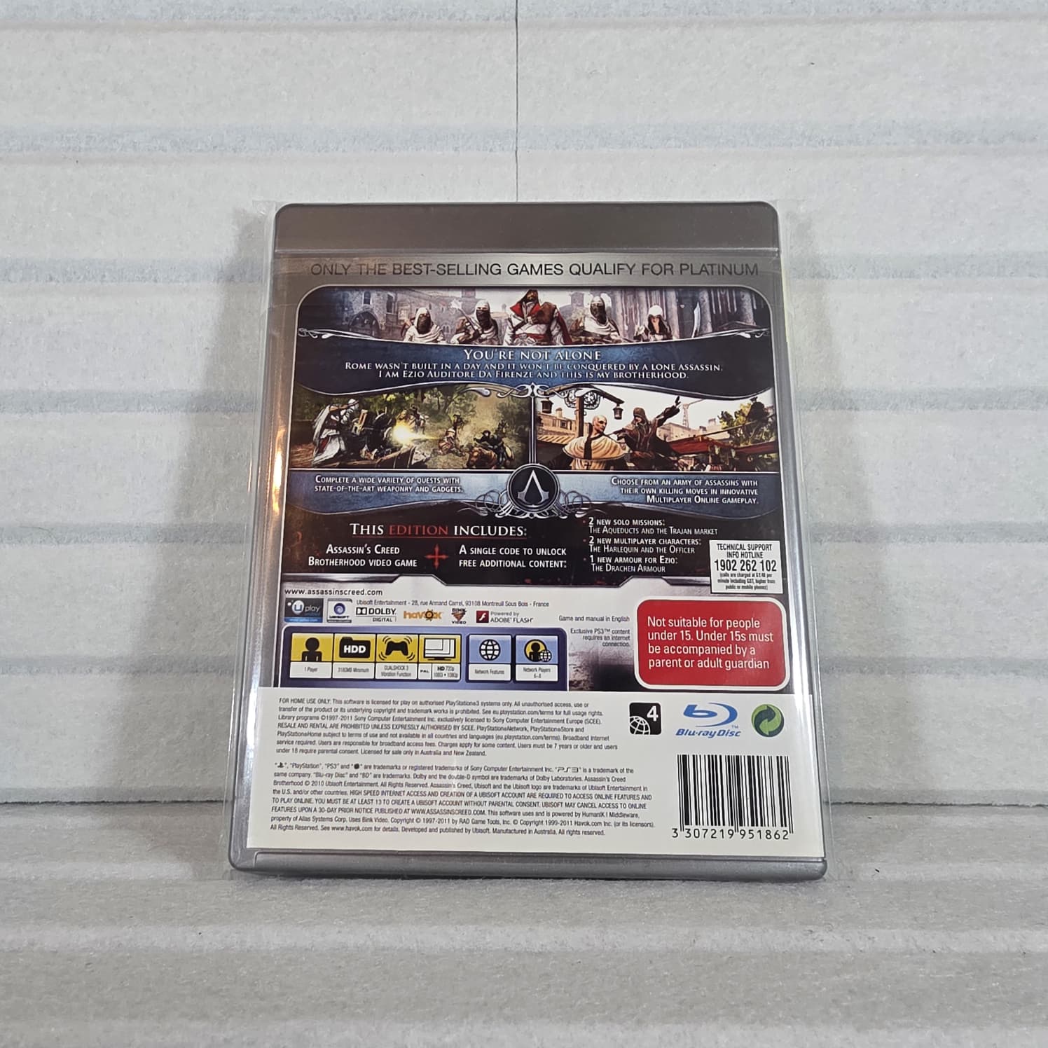 Assassin’s Creed: Brotherhood 'Platinum' - *NM* (RF/CIB)