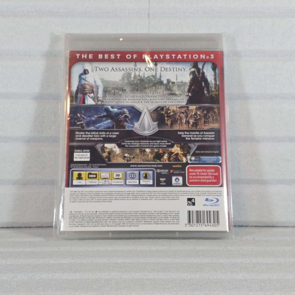 Assassin's Creed: Revelations 'Essentials' - PS3 *NM* (RF/CIB)