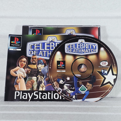 Celebrity Deathmatch - PS1 *TOP SHELF* (PAL/CIB)