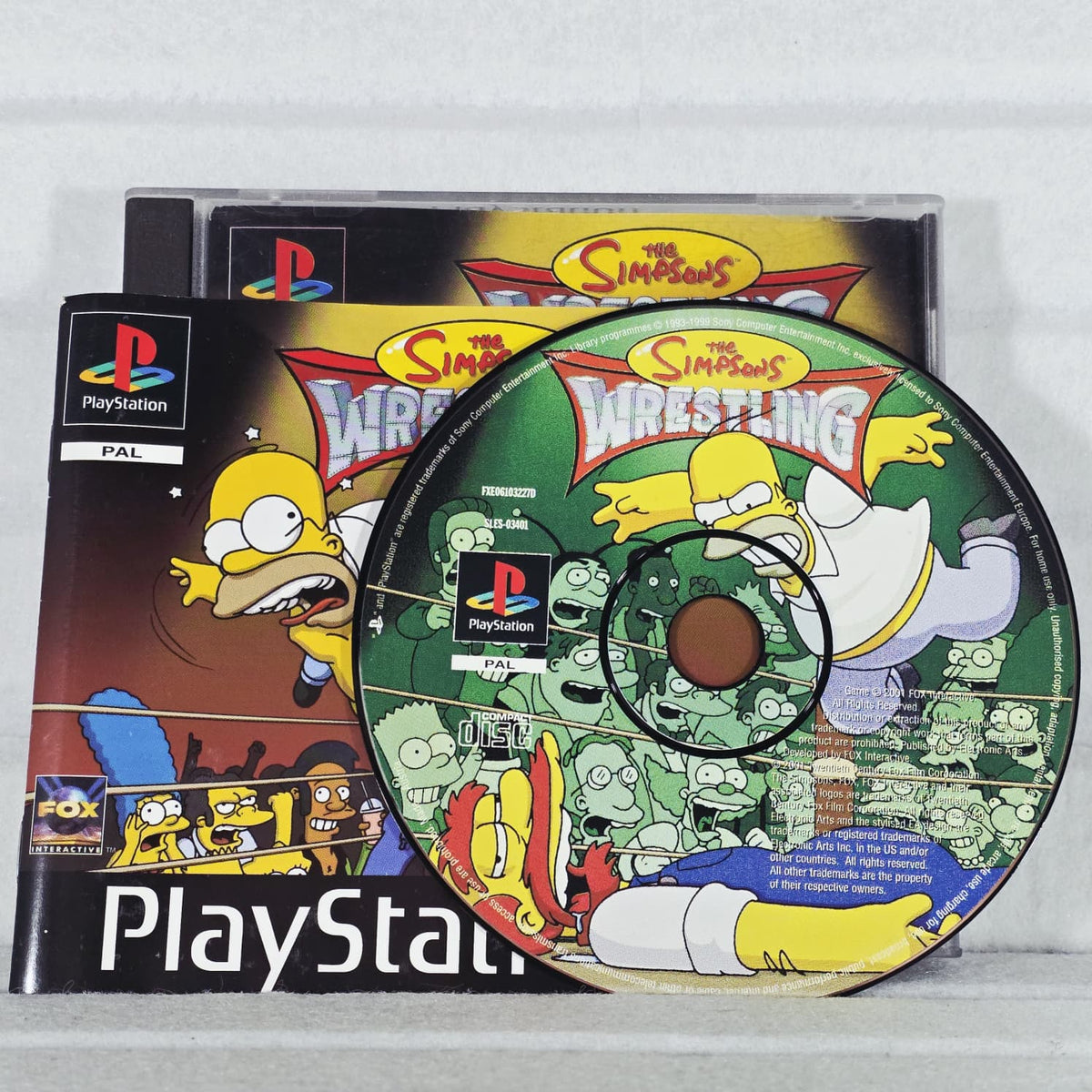The Simpsons Wrestling *NM* (PAL)