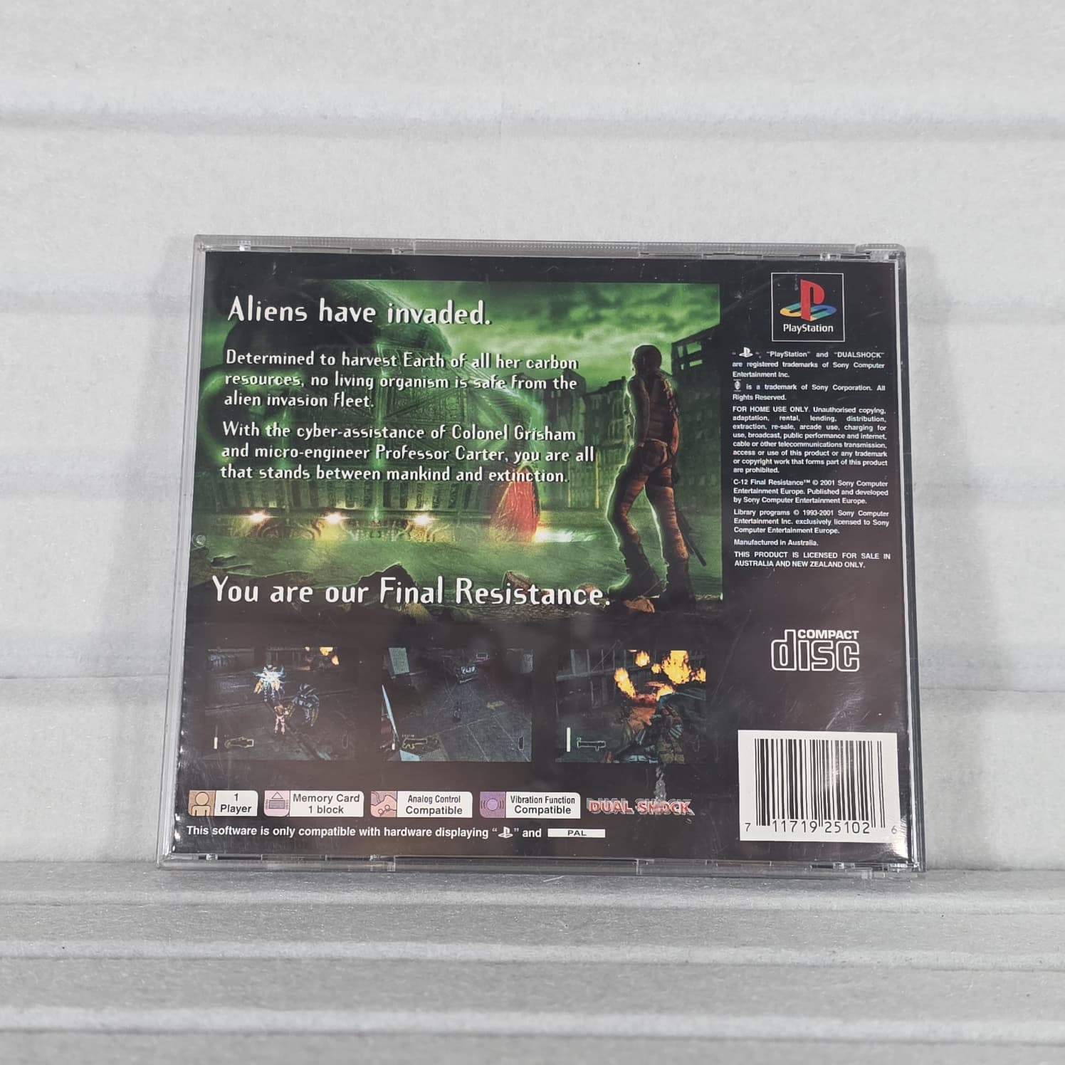 C-12: Final Resistance *NM* (PAL)