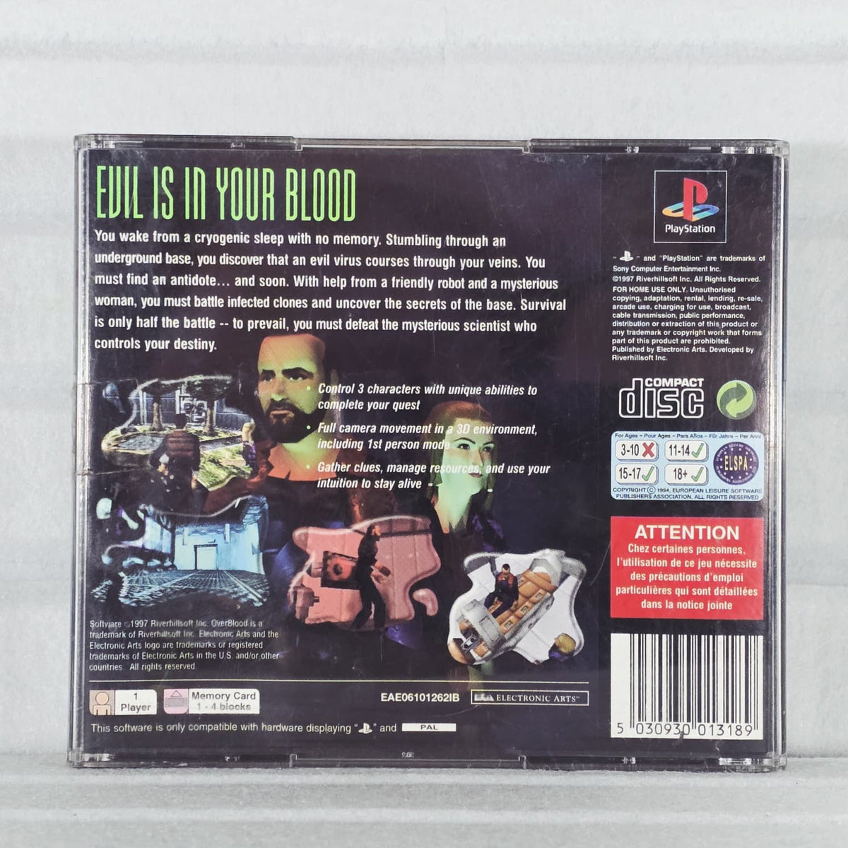 OverBlood *NM* (PAL)