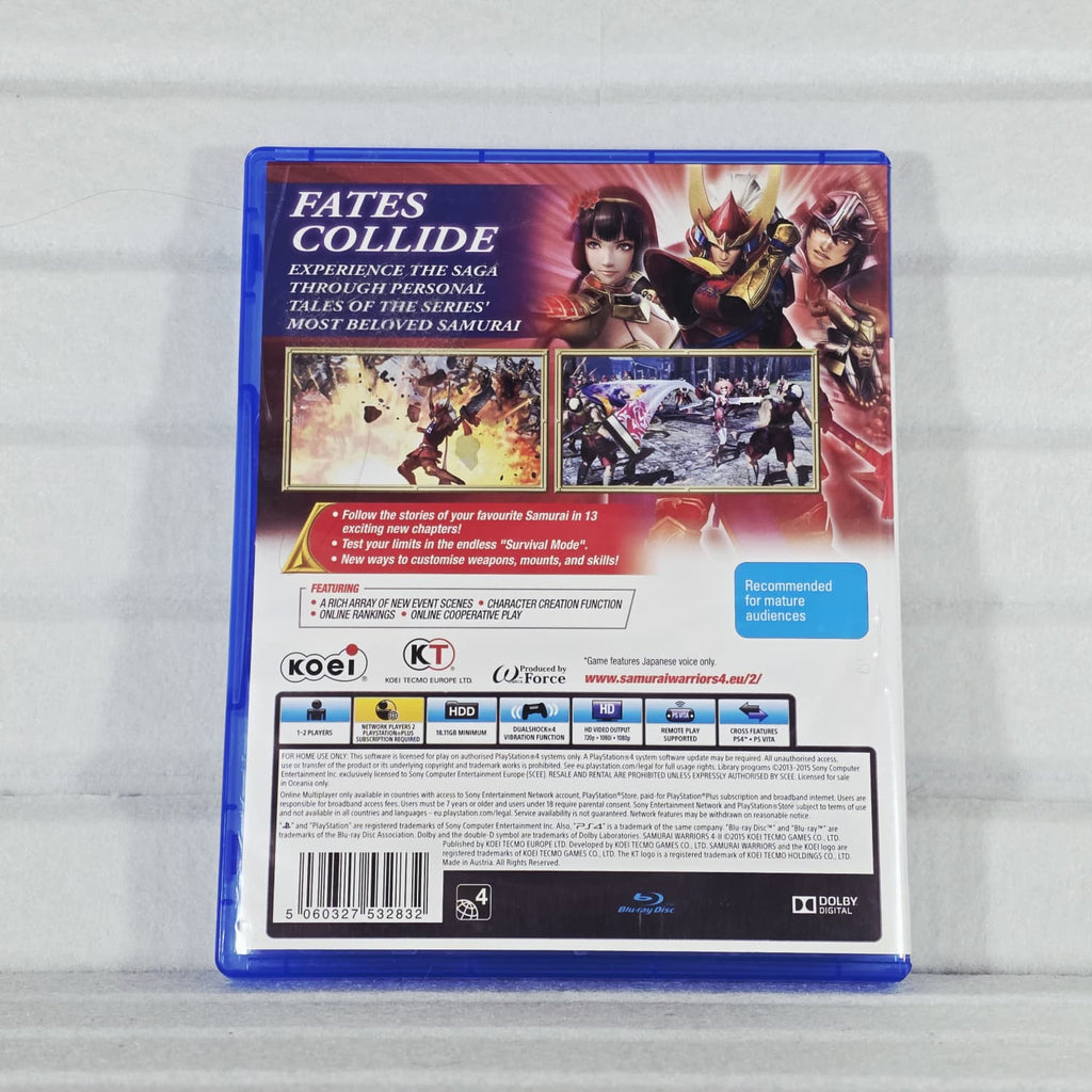Samurai Warriors 4 II *NM* (RF)