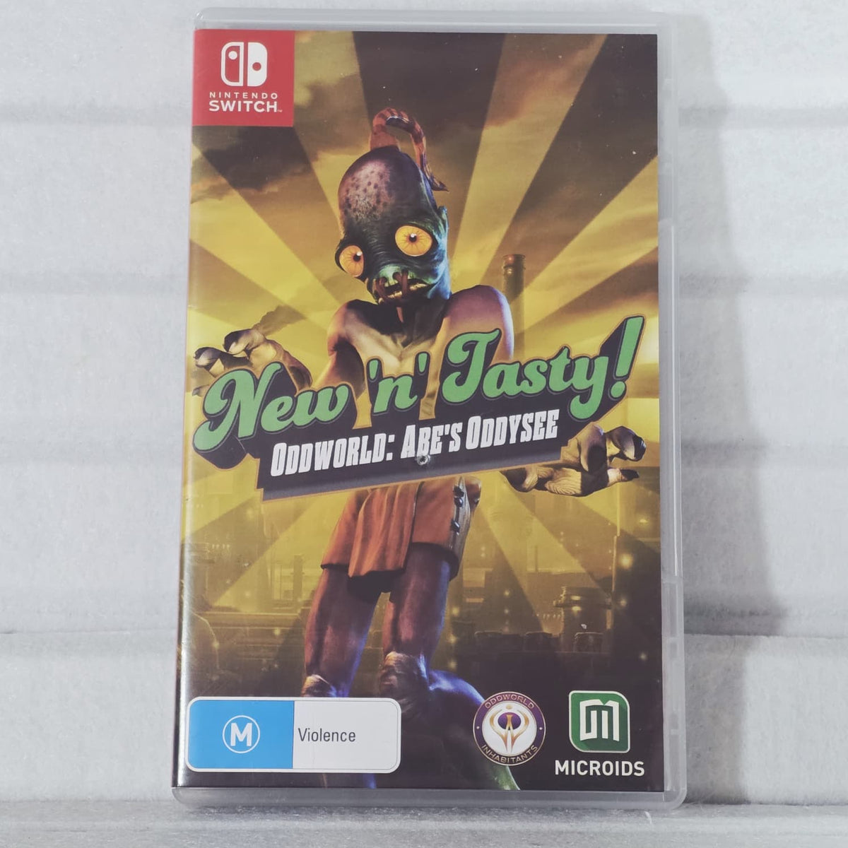 New 'n' Tasty! Oddworld: Abe's Odyssey *NM*