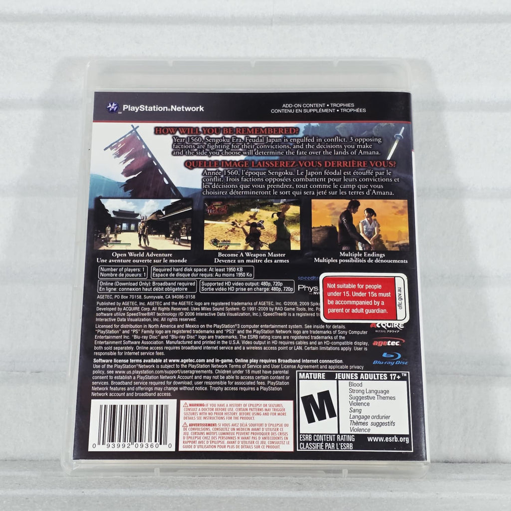 Way Of The Samurai 3 *NM* (RF)
