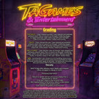 TAGames & Entertainment grading and warranty chart - Top Shelf, Solid, Well-Played