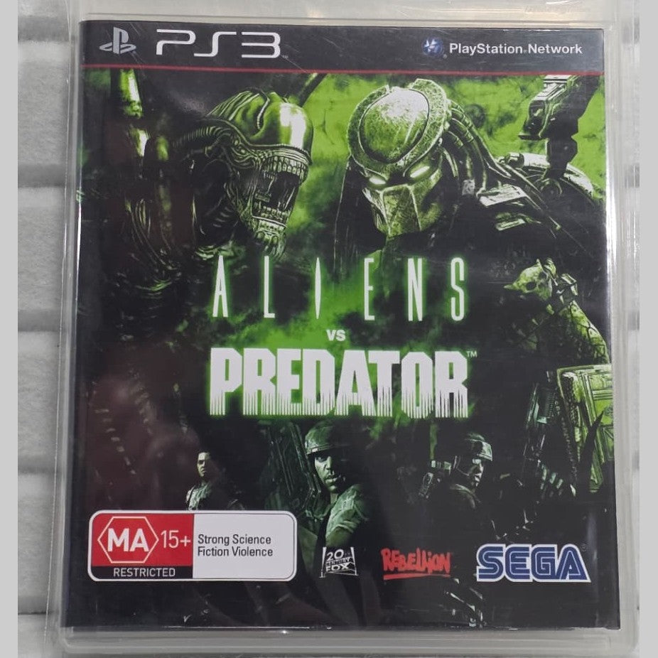 Aliens vs Predator - PS3 *NM* (REGION FREE)