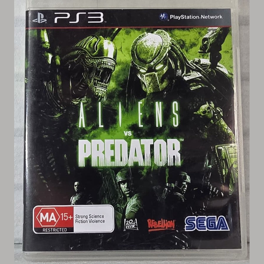 Aliens vs Predator - PS3 *NM* (REGION FREE)