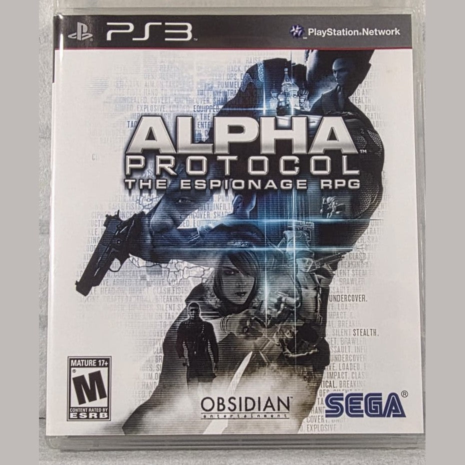 Alpha Protocol: The Espionage RPG - PS3 *NM* (REGION FREE)
