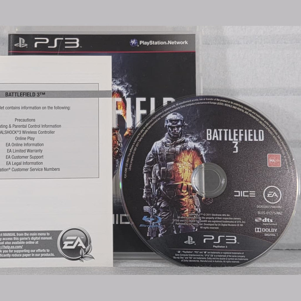 Battlefield 3 (Limited Edition) - PS3 *NM* (REGION FREE)