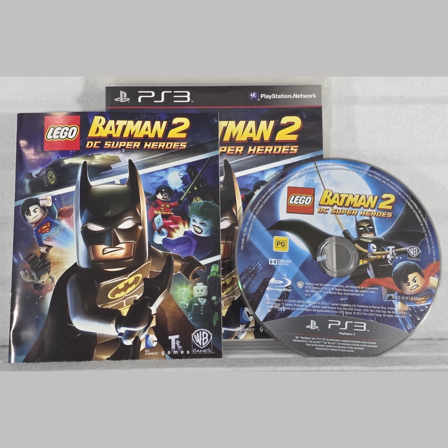 Lego Batman 2 - PS3 *NM* (REGION FREE/CIB)