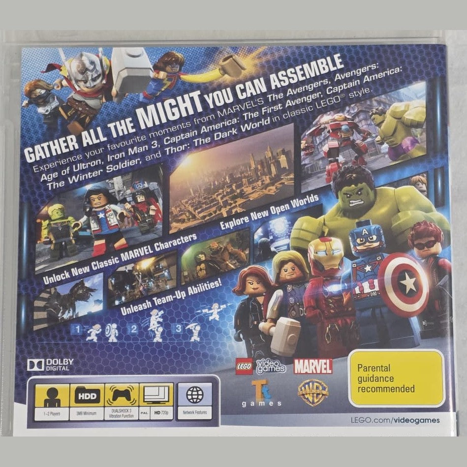 Lego: Marvel Avengers - PS3 *NM* (REGION FREE/CIB)