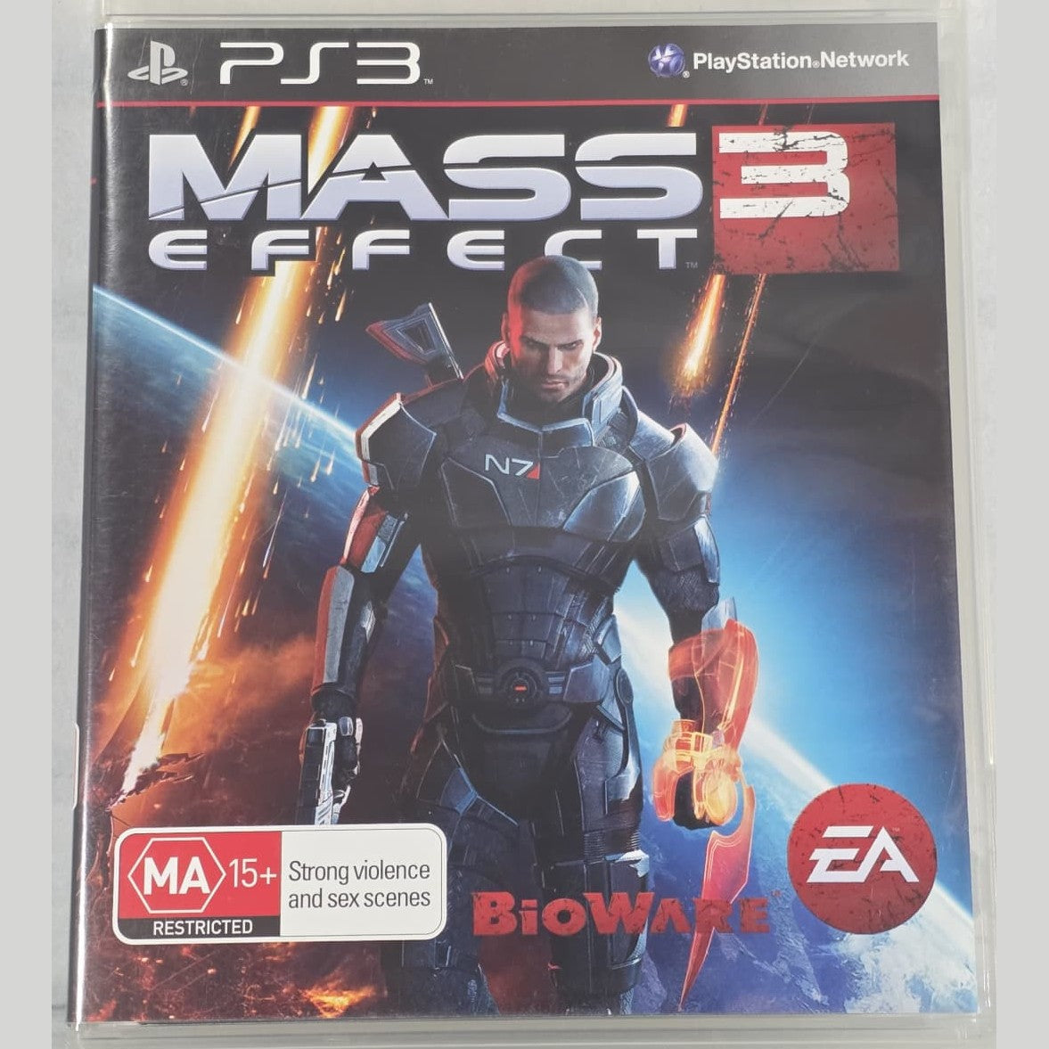 Mass Effect 3 - PS3 *NM* (REGION FREE/CIB)