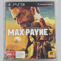 Max Payne 3 - PS3 *NM* (REGION FREE/CIB)