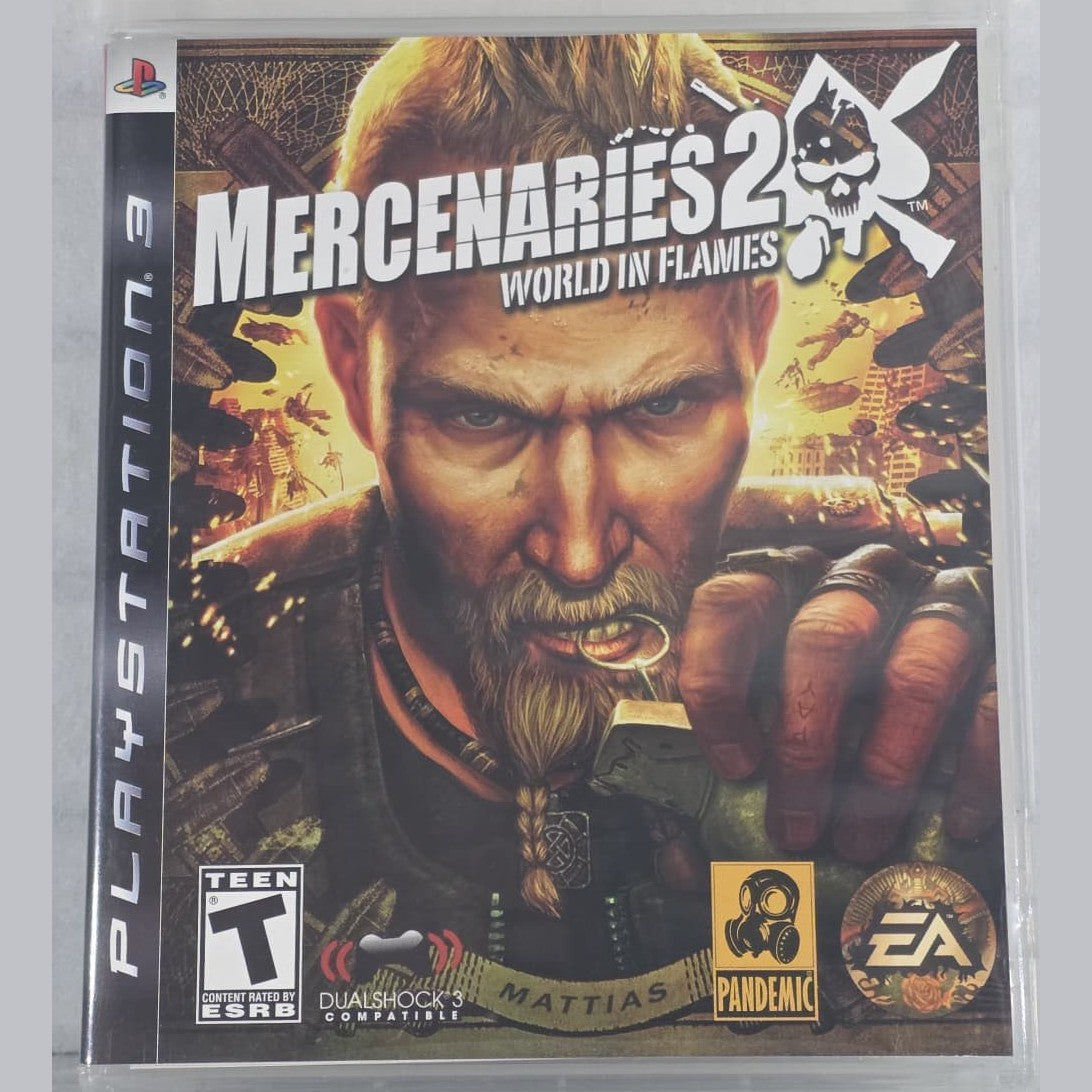 Mercenaries 2: World In Flames - PS3 *NM* (REGION FREE/CIB)