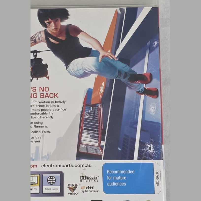 Mirrors Edge - PS3 *NM* (REGION FREE/CIB)