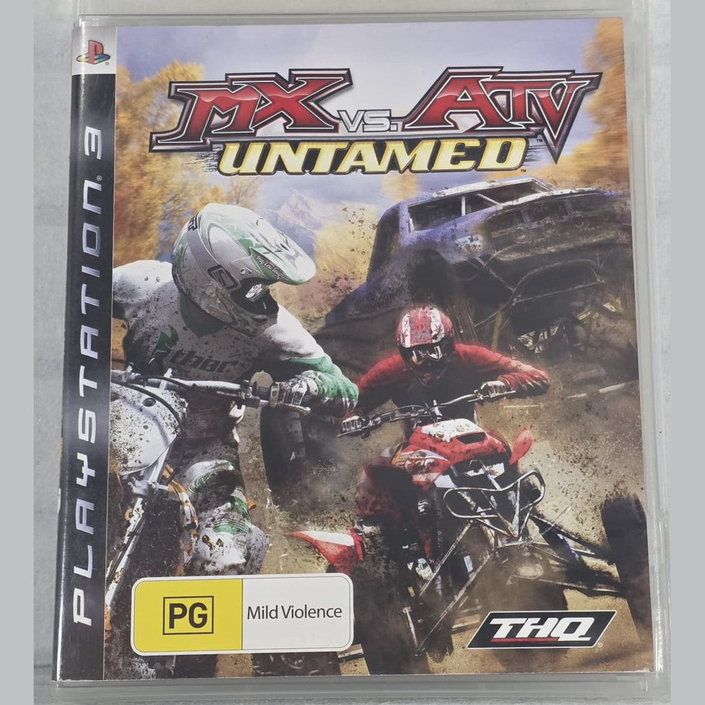 MX vs. ATV Untamed - PS3 *NM* (REGION FREE/CIB)