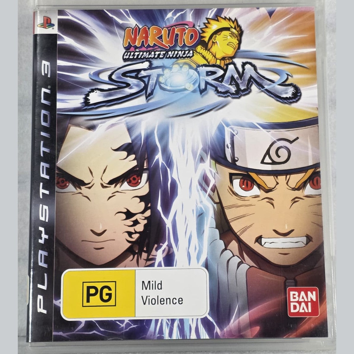 Naruto Ultimate Ninja Storm - PS3 *NM* (REGION FREE/CIB)