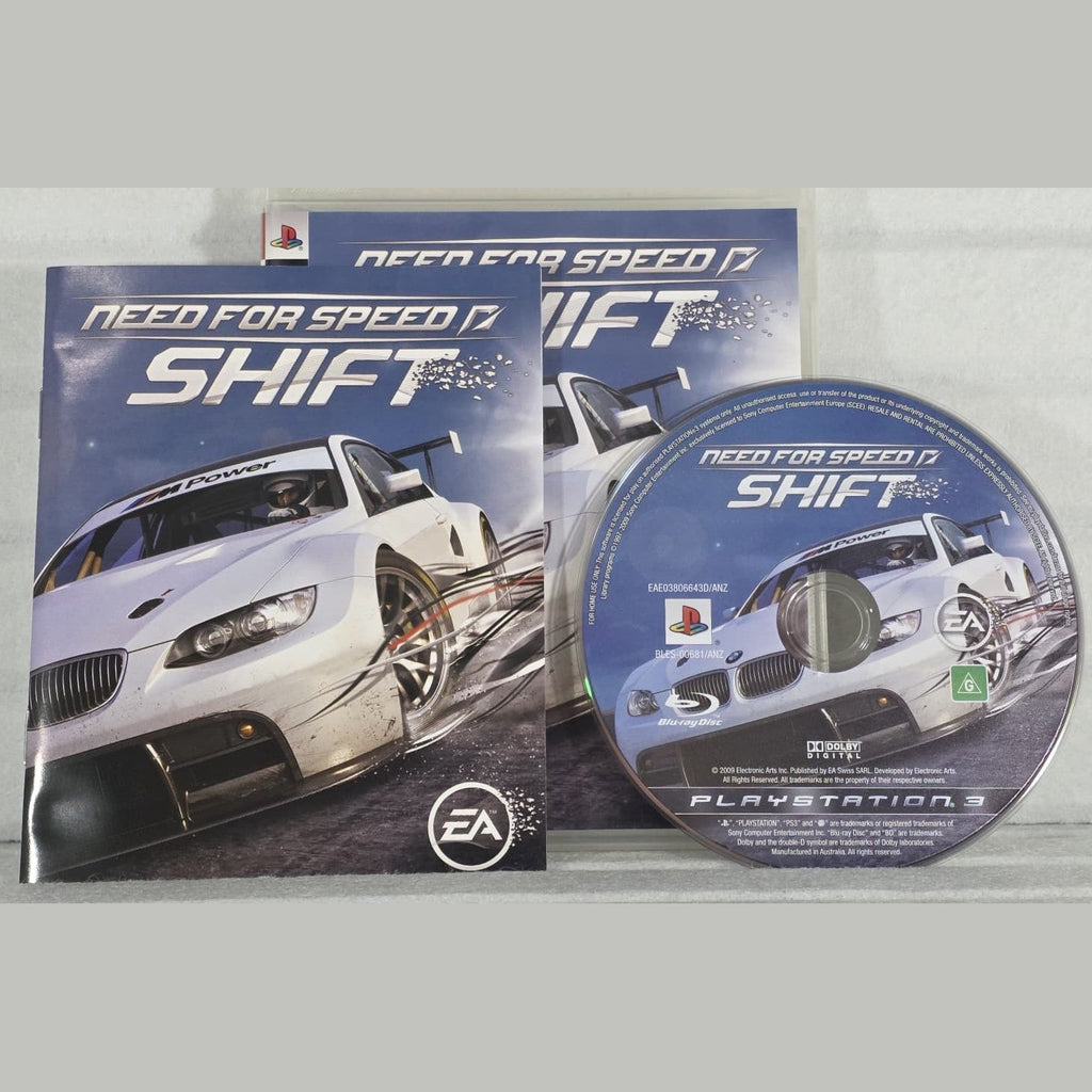 Need for Speed: Shift - PS3 *NM* (REGION FREE/CIB)