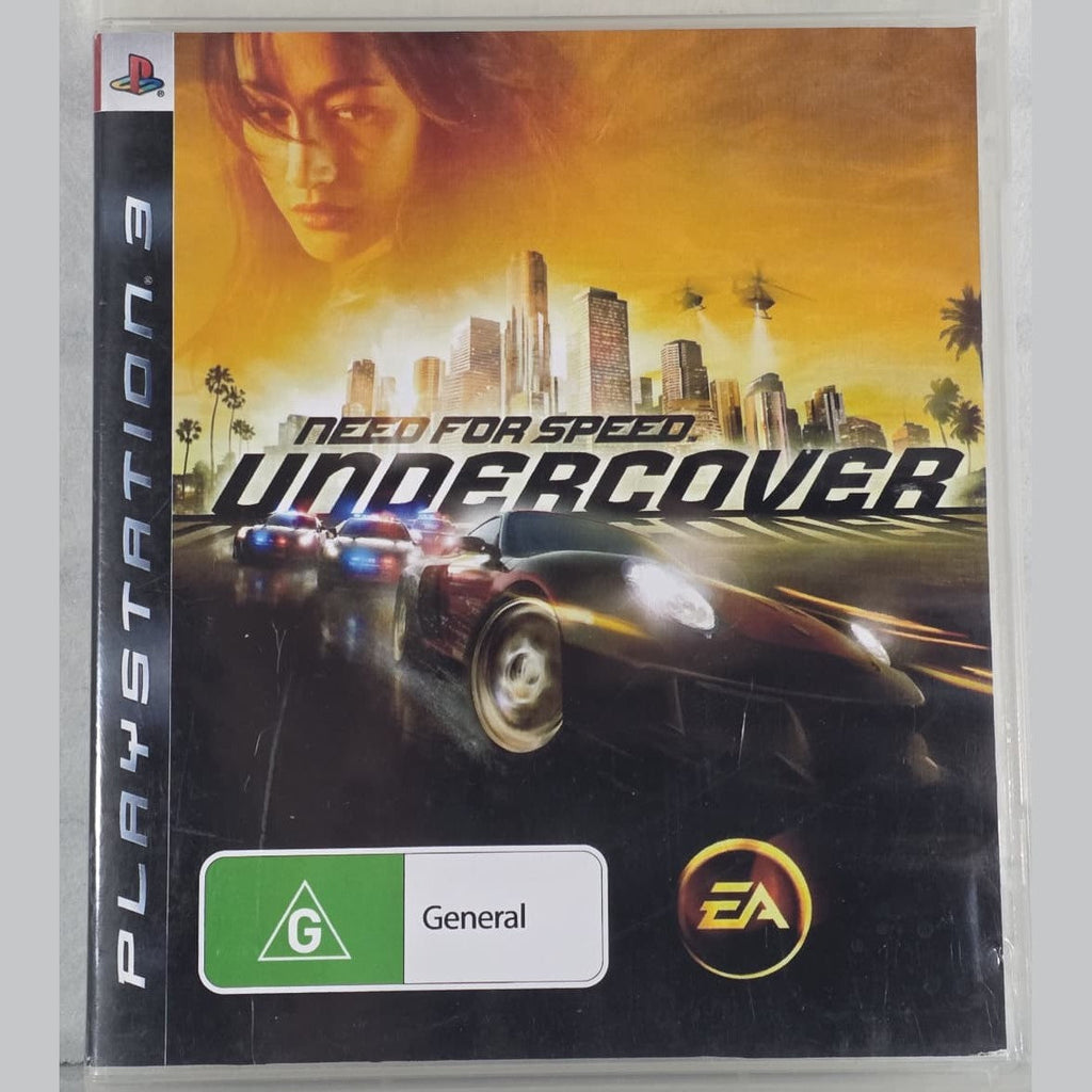 Need For Speed Undercover - PS3 *NM* (REGION FREE/CIB)