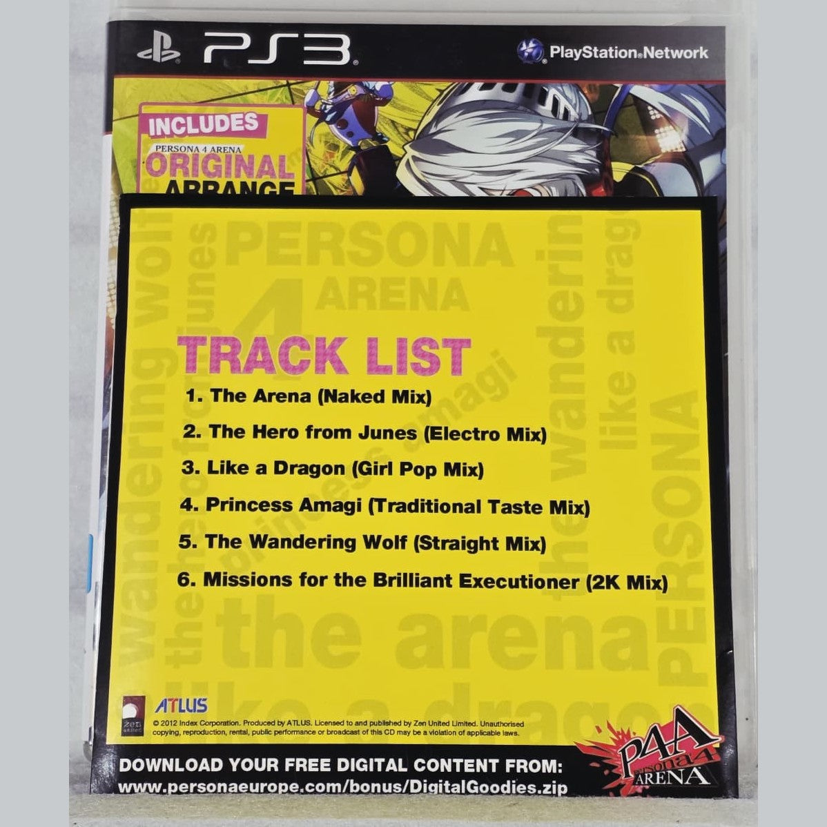 P4A: Persona 4 Arena *NM* (RF)