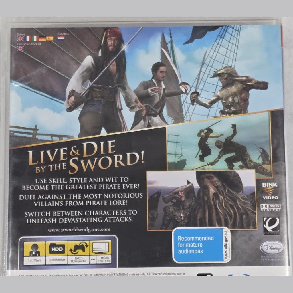 Pirates of the Caribbean: At World's End - PS3 *NM* (REGION FREE/CIB)