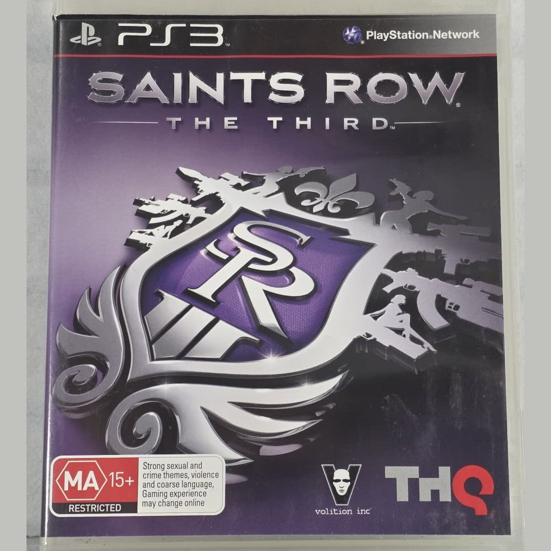 Saints Row The Third - PS3 *NM* (REGION FREE/CIB)