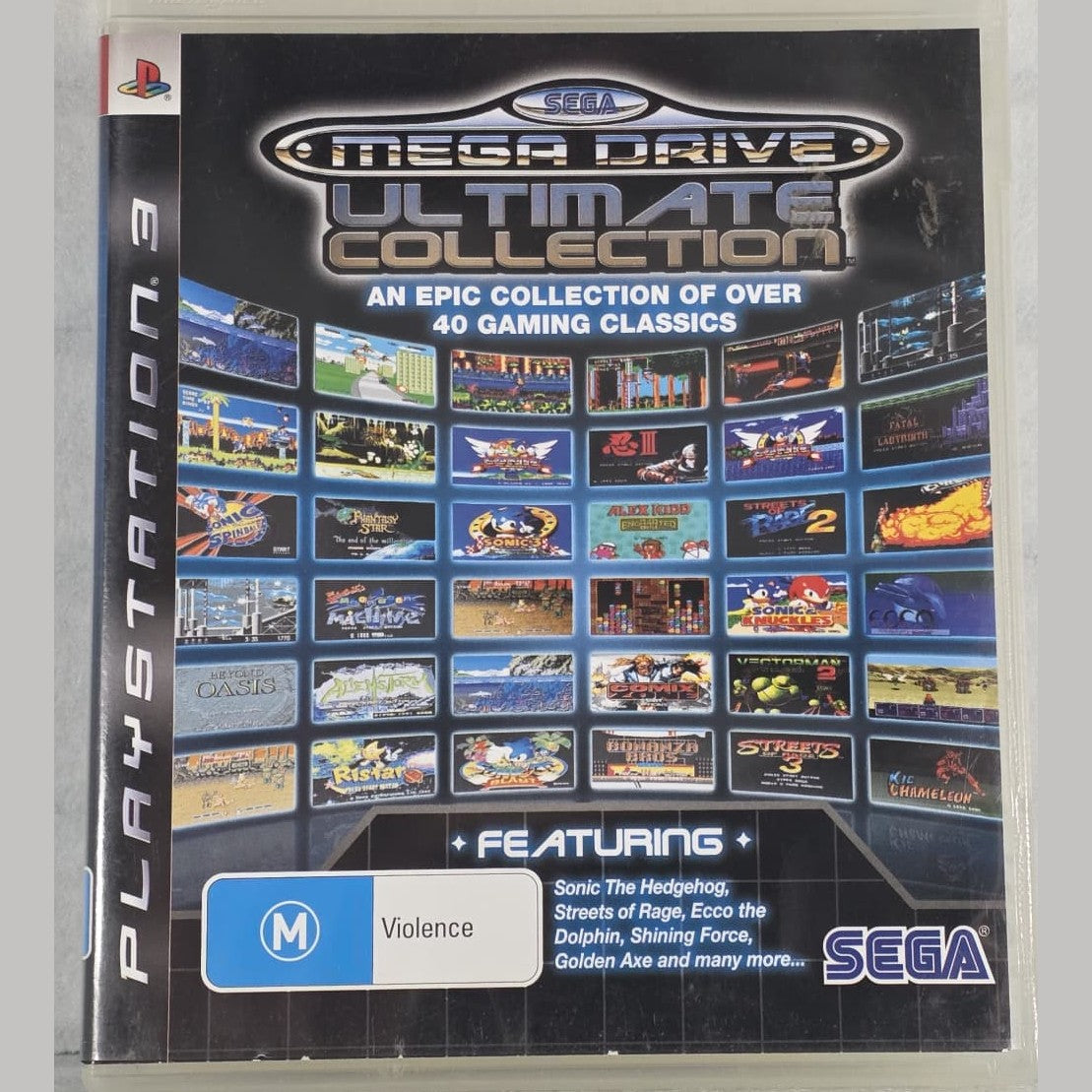 SEGA Mega Drive Ultimate Collection - PS3 *NM* (REGION FREE/CIB)