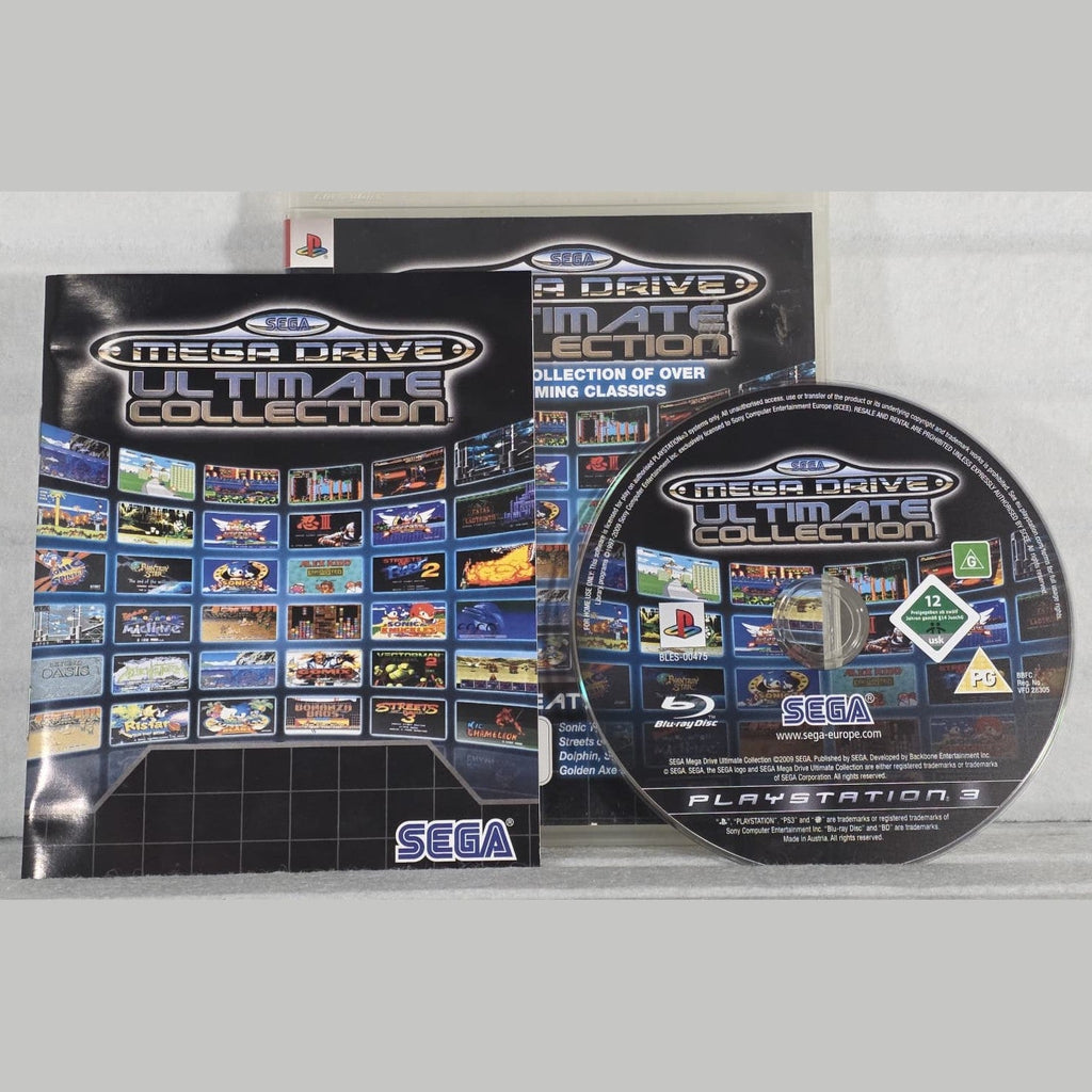 SEGA Mega Drive Ultimate Collection - PS3 *NM* (REGION FREE/CIB)