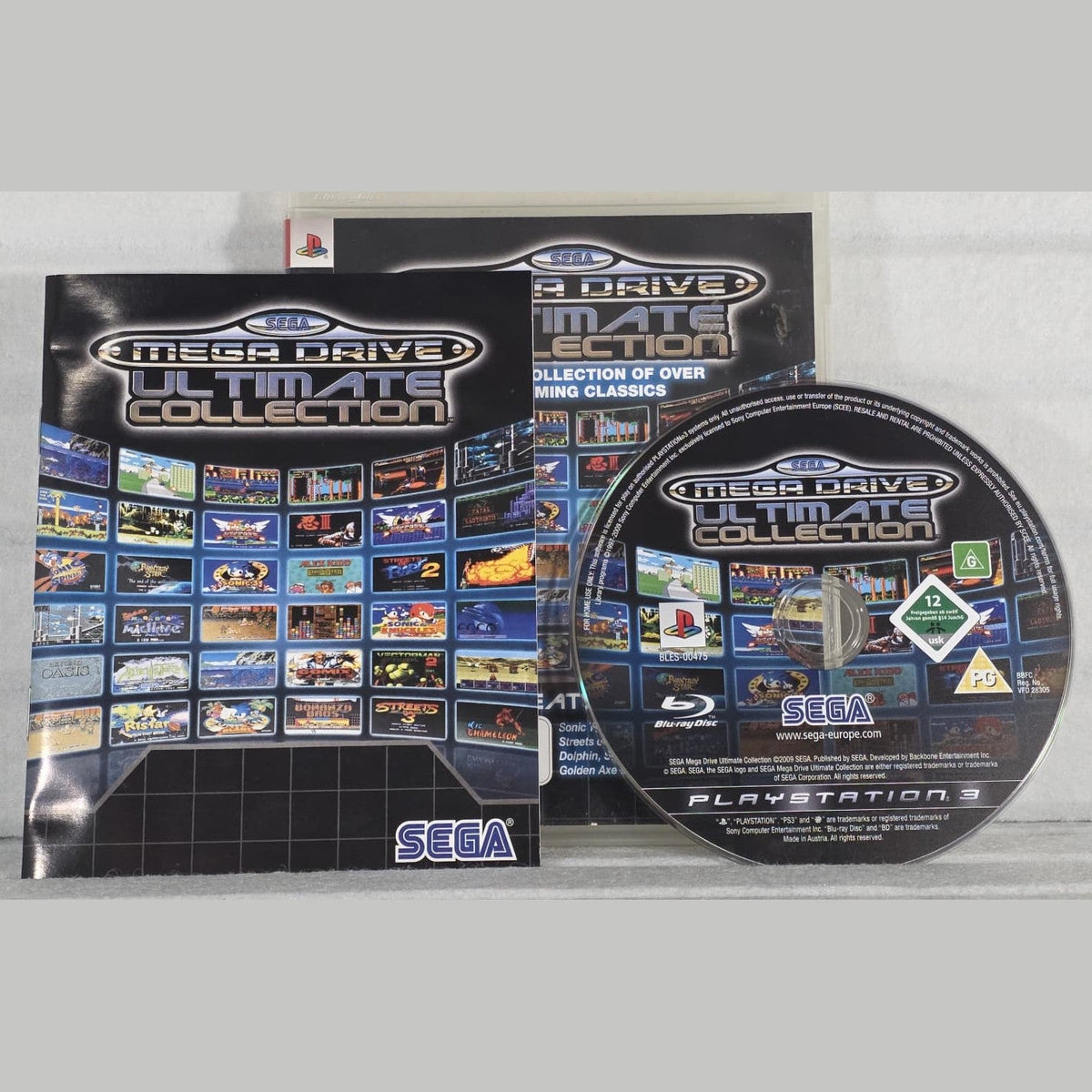 SEGA Mega Drive Ultimate Collection - PS3 *NM* (REGION FREE/CIB)