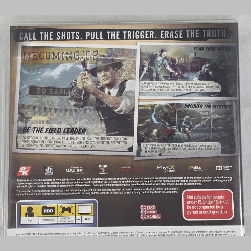The Bureau XCOM Declassified - PS3 *NM* (REGION FREE/CIB)