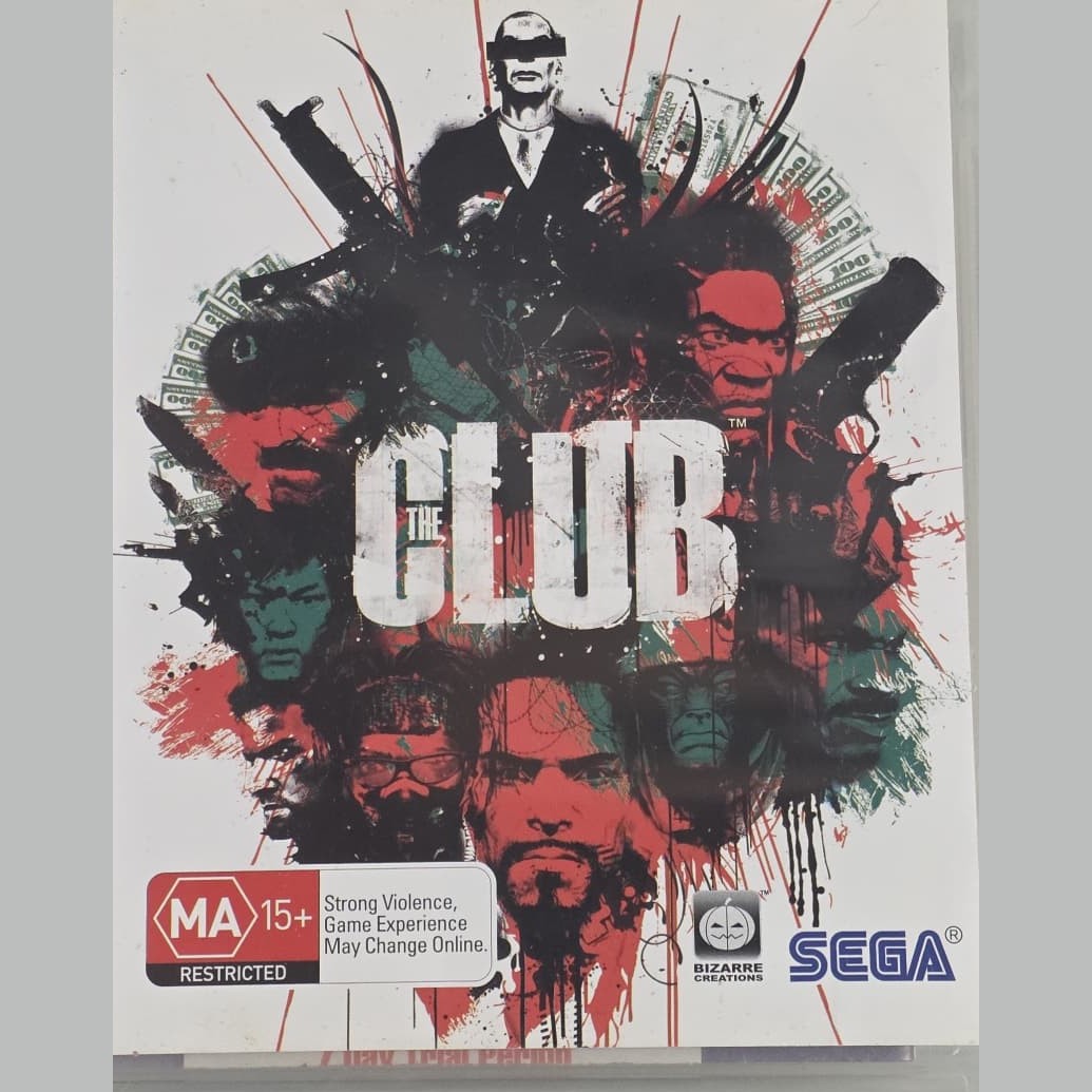 The CLUB - PS3 *NM* (REGION FREE/CIB)