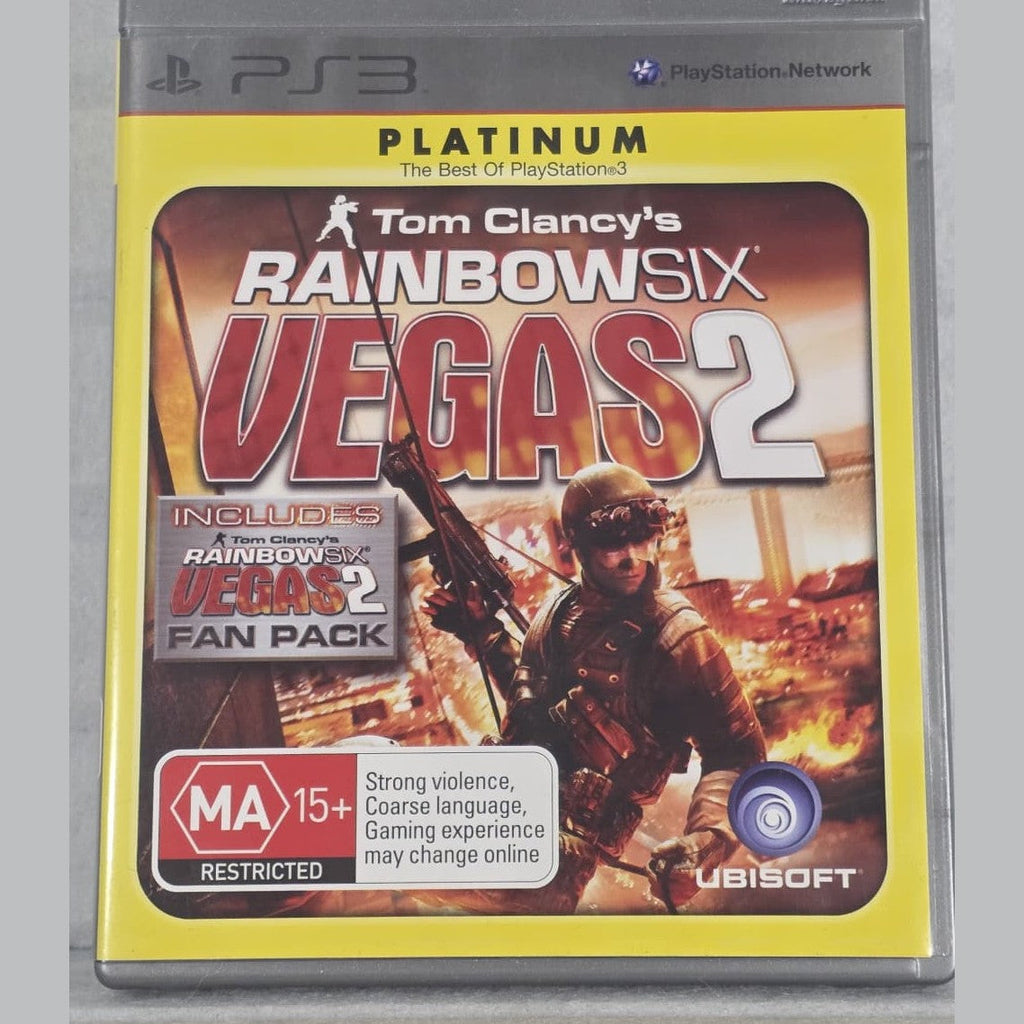 Tom Clancy's Rainbow Six Vegas 2 'Platinum' *NM* (RF)