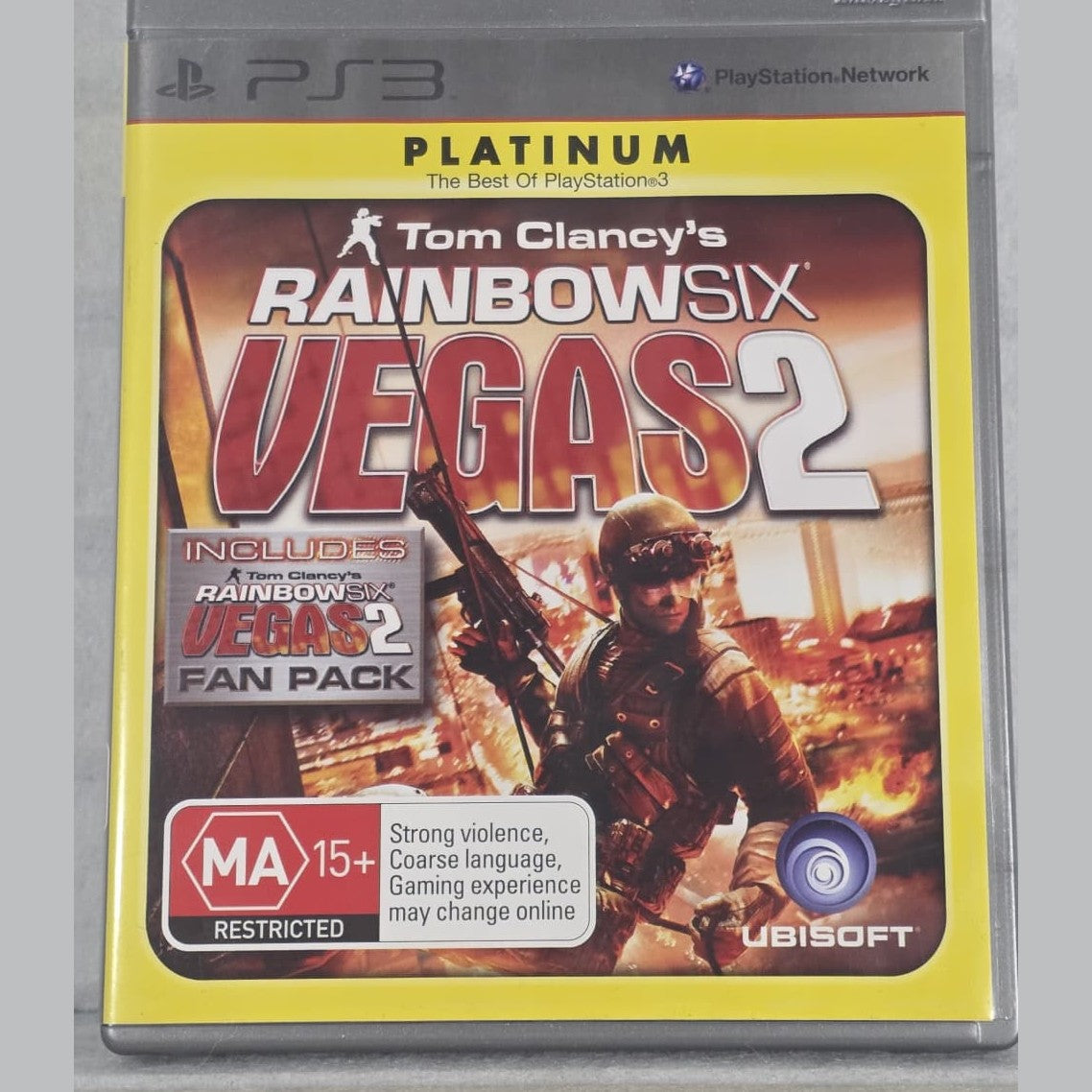 Tom Clancy's Rainbow Six Vegas 2 'Platinum' *NM* (RF)