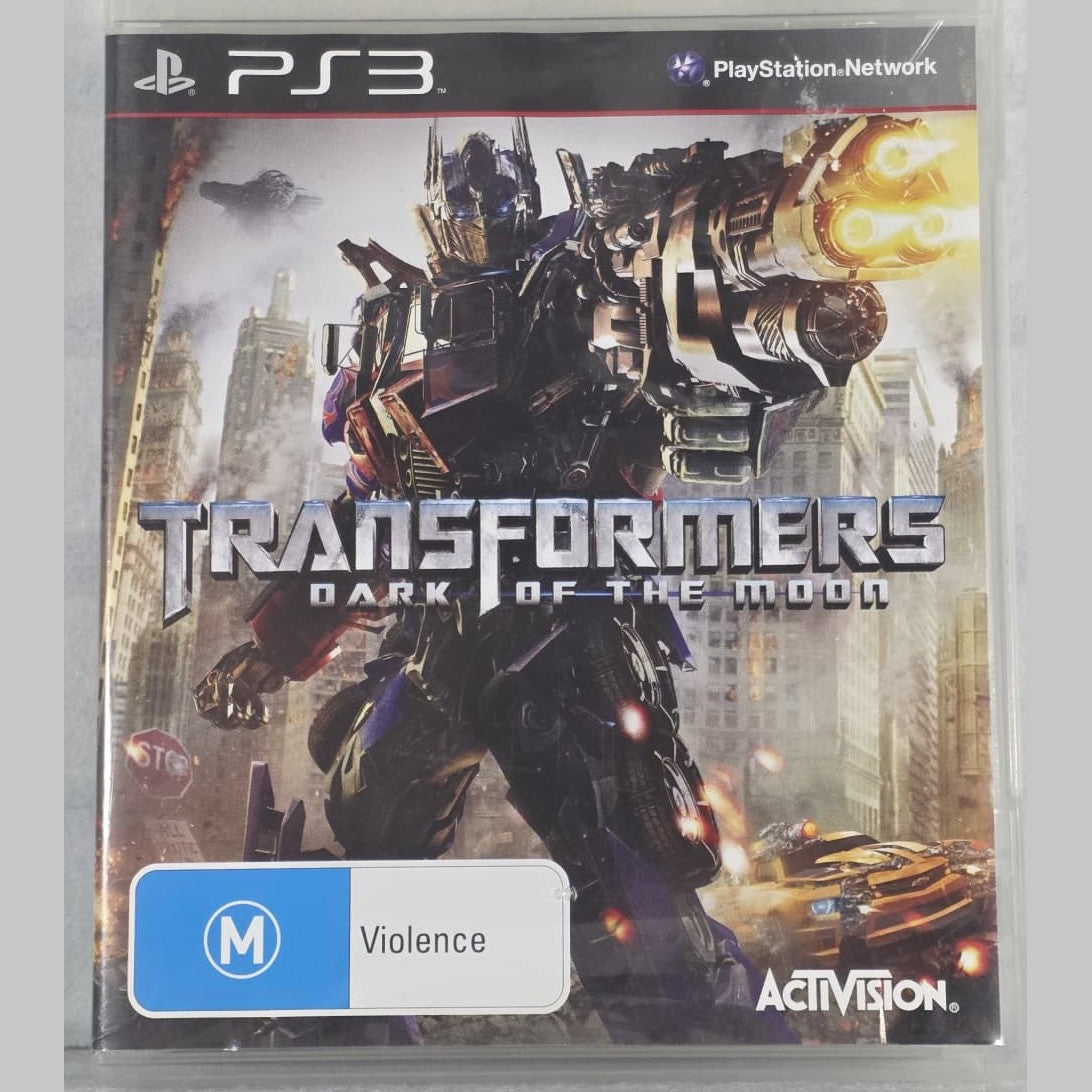 Transformers: Dark of the Moon - PS3 *NM* (REGION FREE/CIB)