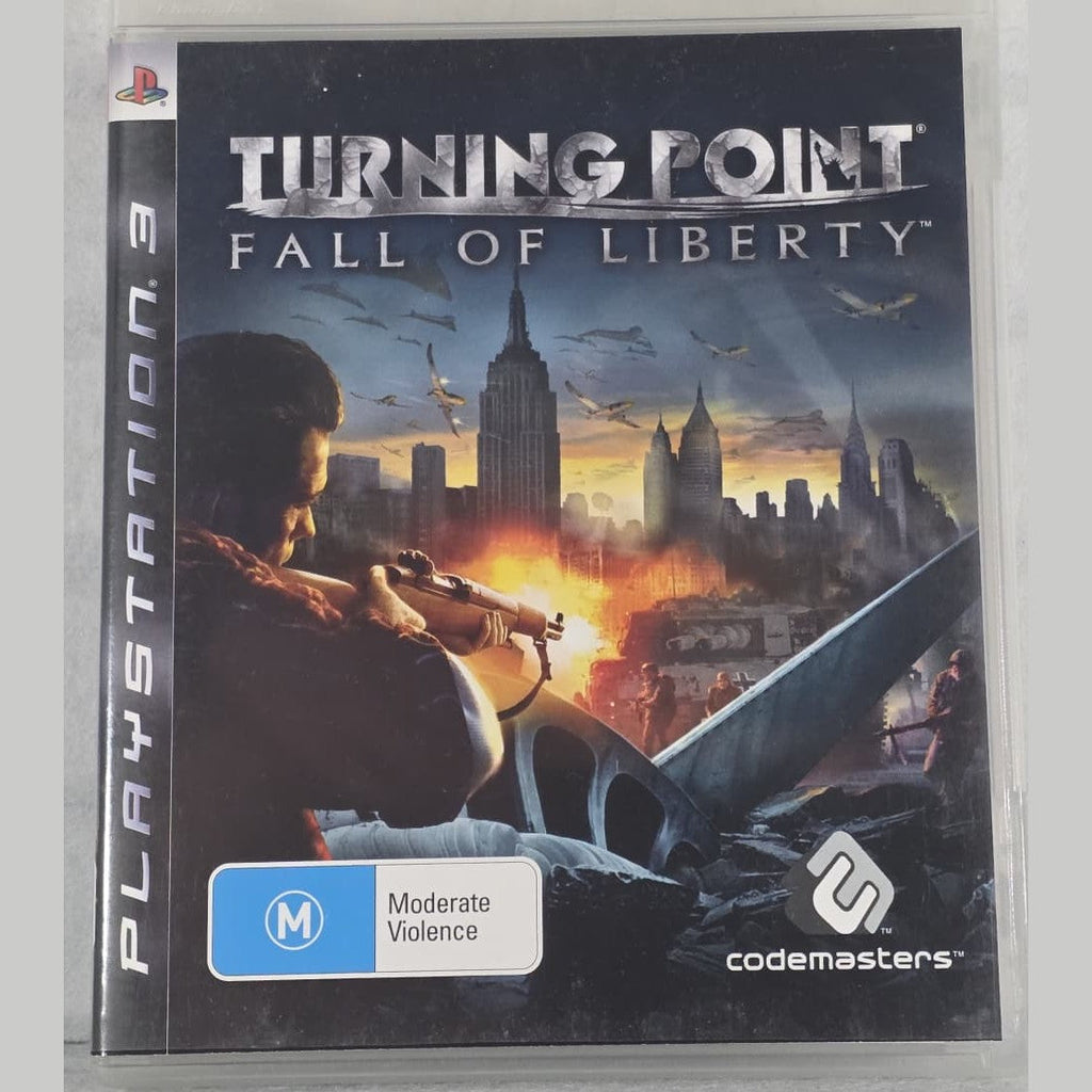 Turning Point: Fall Of Liberty - PS3 *NM* (REGION FREE/CIB)