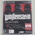 Wolfenstein : The New Order - PS3 *NM* (REGION FREE/CIB)