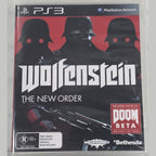 Wolfenstein : The New Order - PS3 *NM* (REGION FREE/CIB)