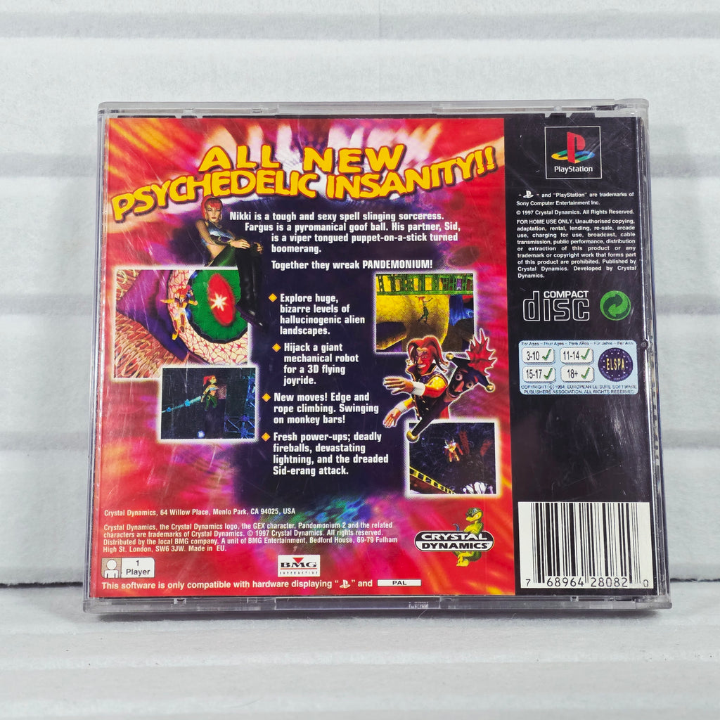 Pandemonium 2 - PS1 *TOP SHELF* (PAL/CIB)