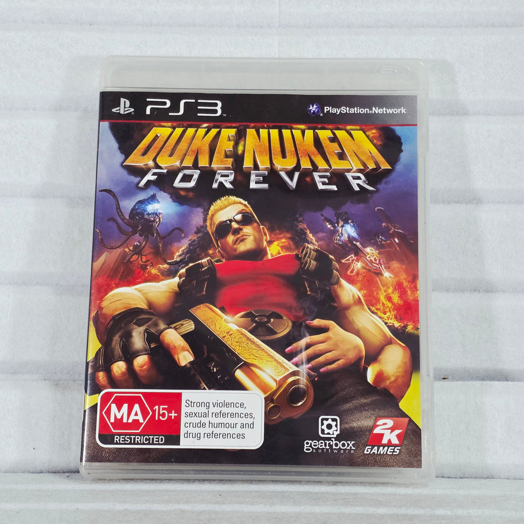 Duke Nukem Forever PS3 front cover