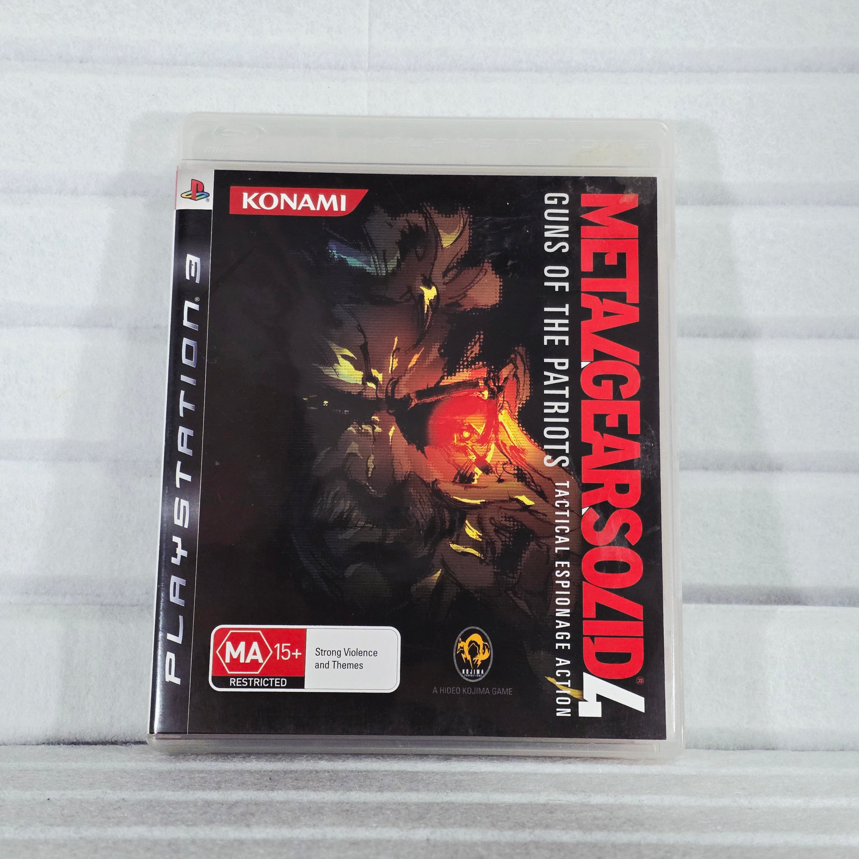 Metal Gear Solid 4 front cover