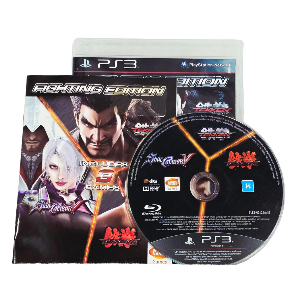 Fighting Edition disc and case