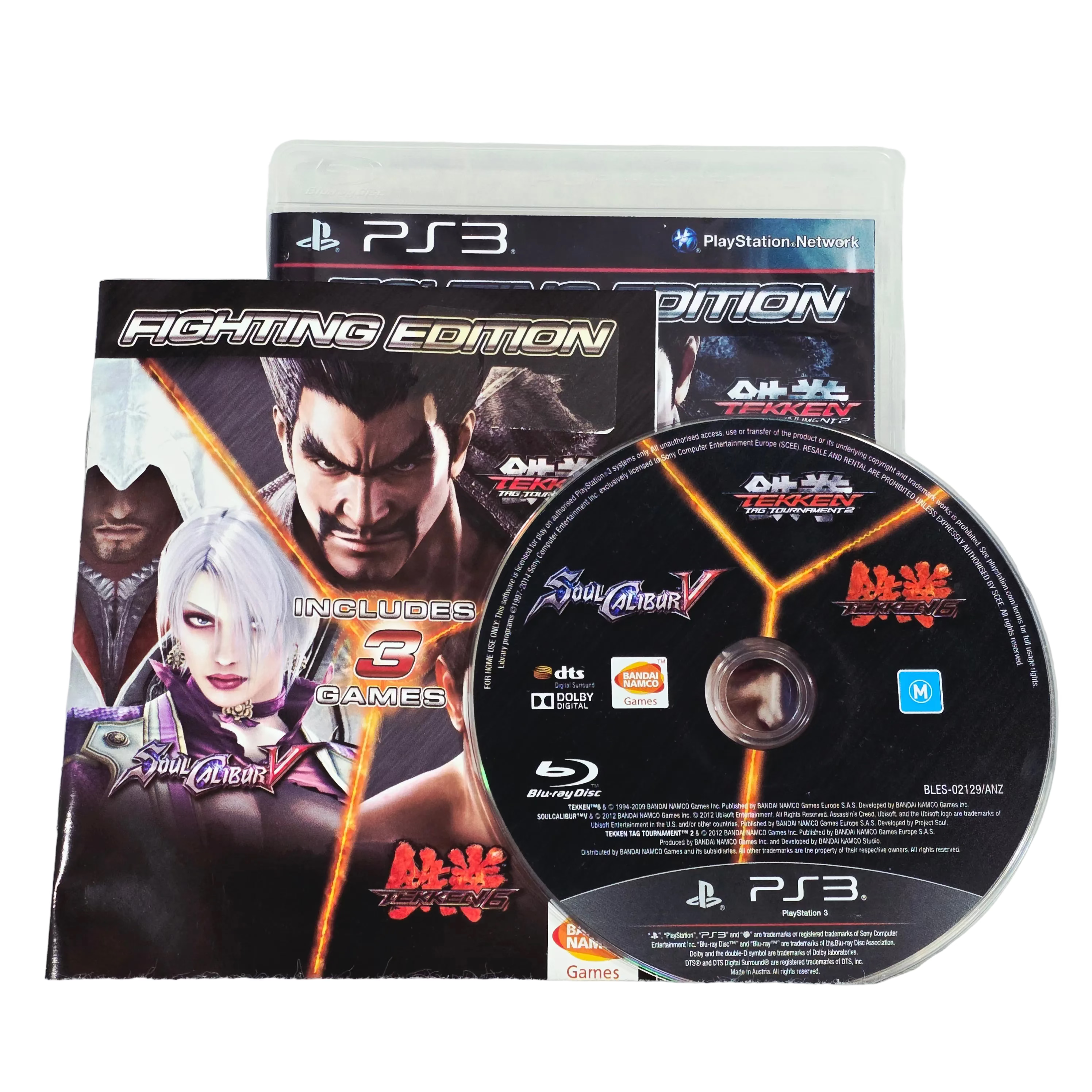Fighting Edition disc and case