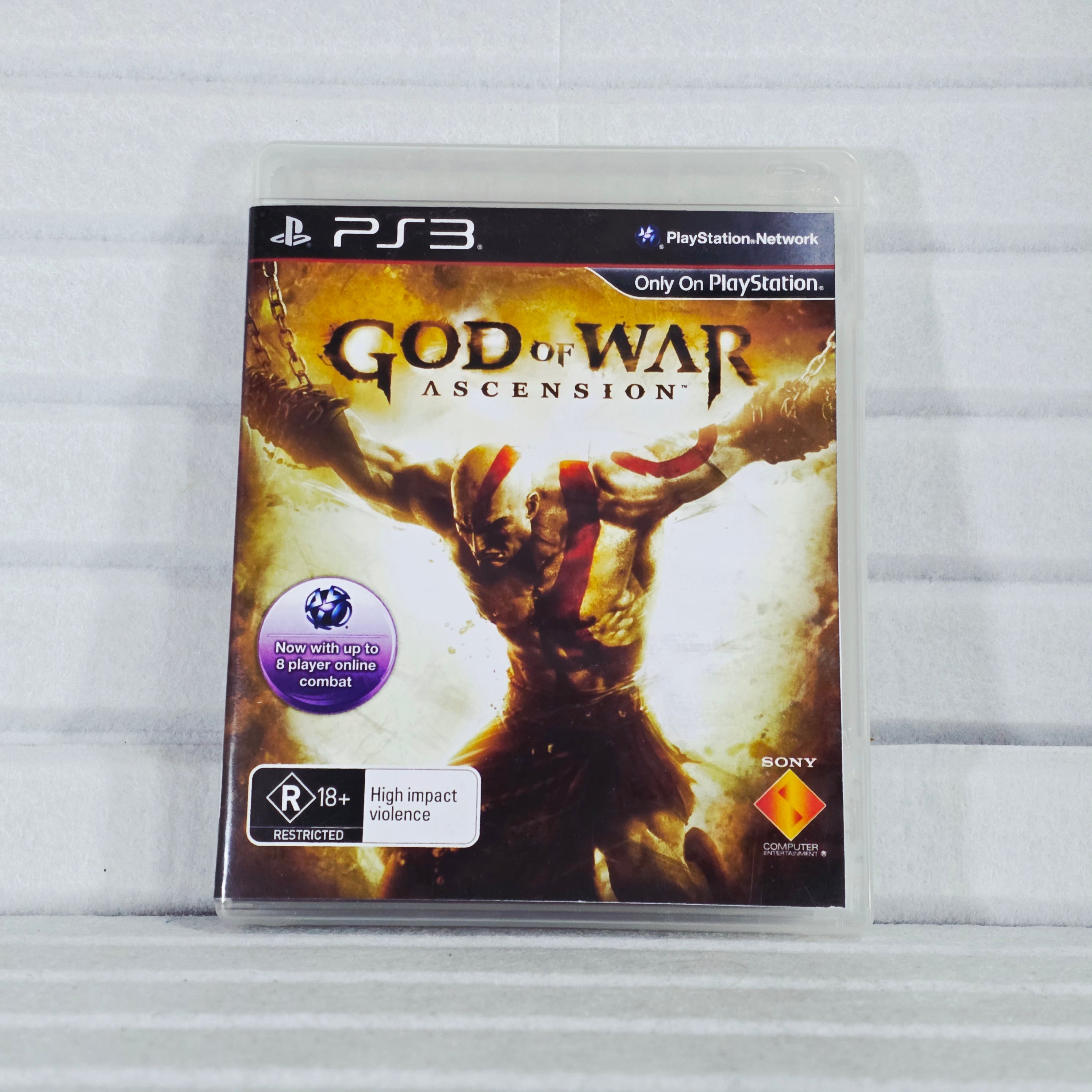 God of War: Ascension PS3 case