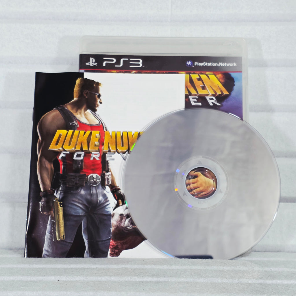 Duke Nukem Forever disc and case